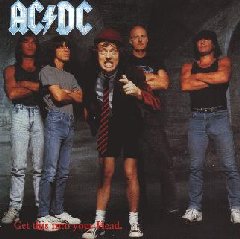 AC/DC 1990 : Cliff, Malcolm, Angus, Chris, Brian
